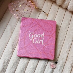 Good Girl Pink Kindle Oasis Case + Charm